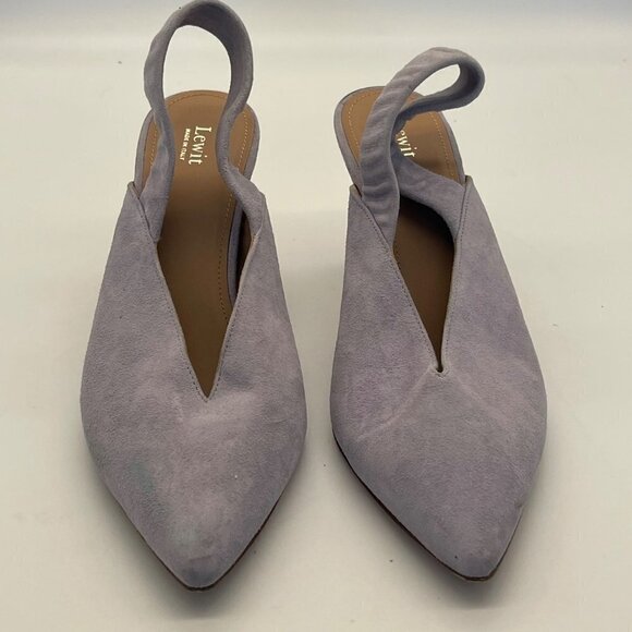 Lewit Marta Lilac Suede Heels – Size 8.5 / EU 38.5 – Made in Italy‎ - Picture 6 of 12